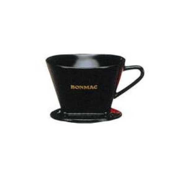 画像1: BONMAC コーヒードリッパー 2〜4杯用(黒) (1)