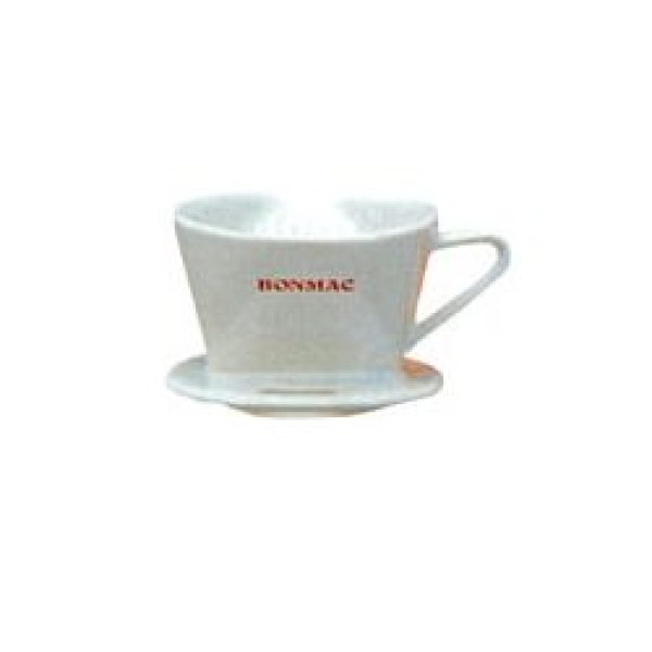 画像1: BONMAC コーヒードリッパー 1〜2杯用(白) (1)